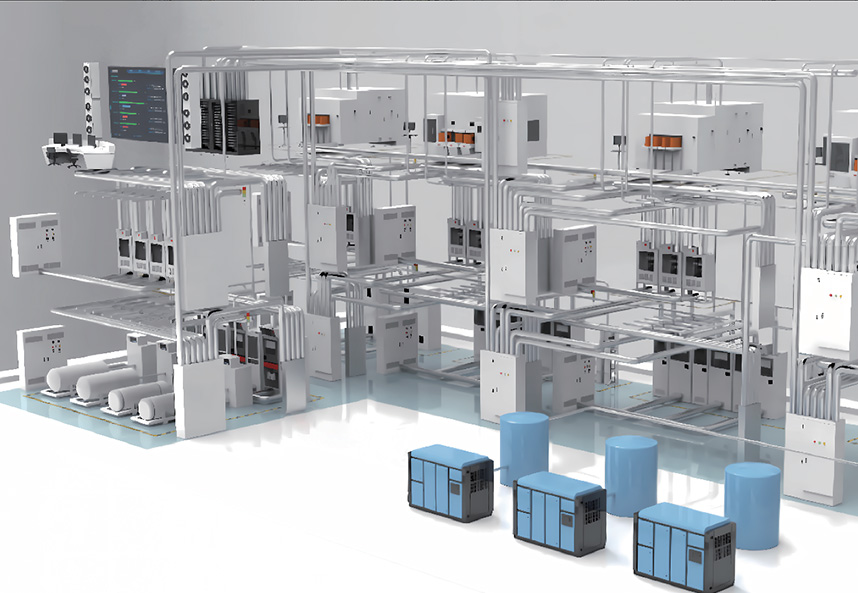 Hochreines Gasversorgungssystem